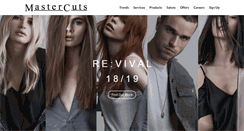 Desktop Screenshot of mastercuts.com